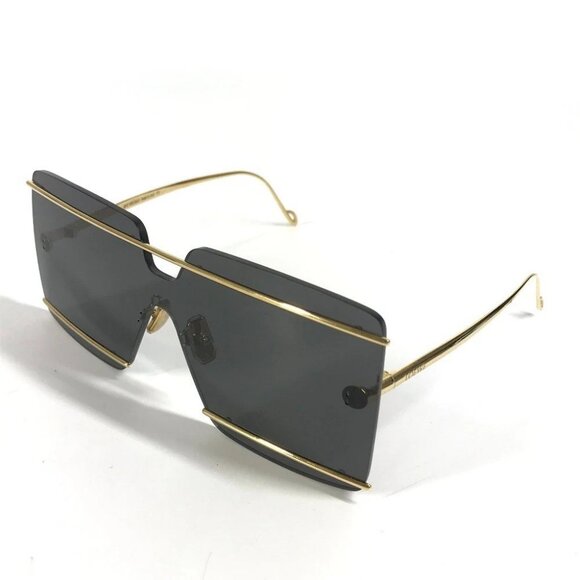 LOEWE LW40073U logo glasses eyewear sunglasses Plastic / Metal Black/Gold main image 14